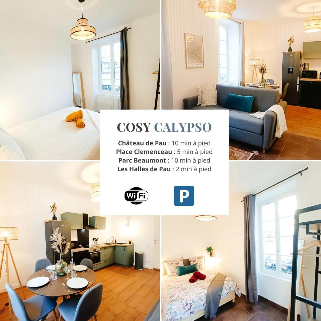 Cosy Calypso 2Ch - Quartier Des Halles & Parking 波城 外观 照片